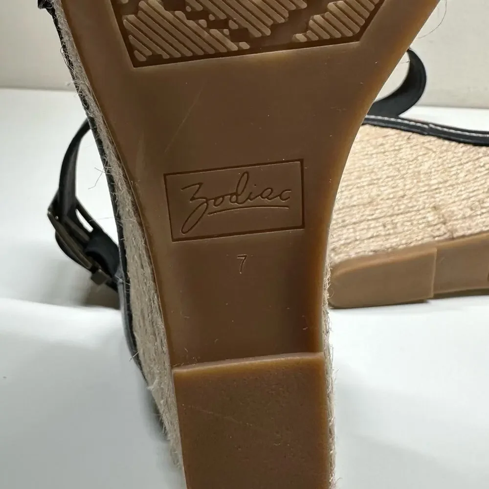 NWOB | Zodiac | Sabeen Espadrilles | Black | 7M US